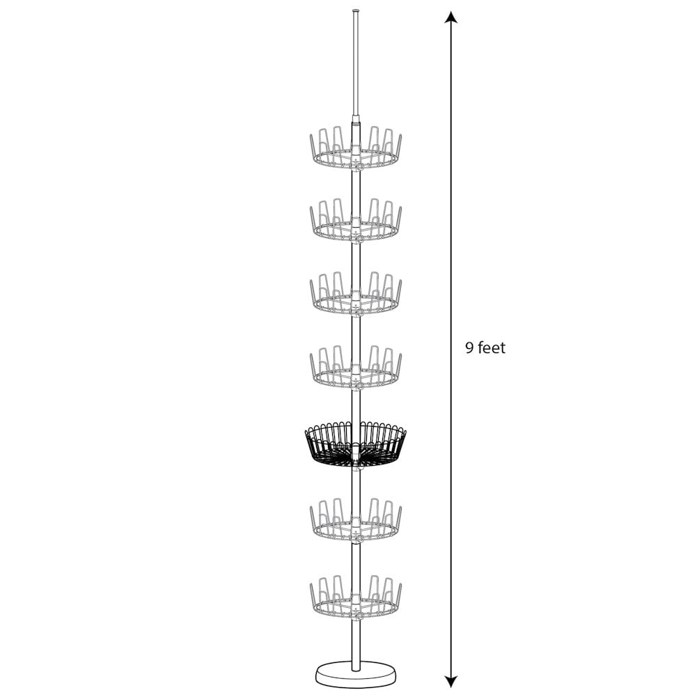 Floor to ceiling shoe tree hotsell