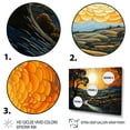 thumbnail image 3 of Designart "Countryside Winding River Collage" Landscapes Wall Decor, 3 of 5