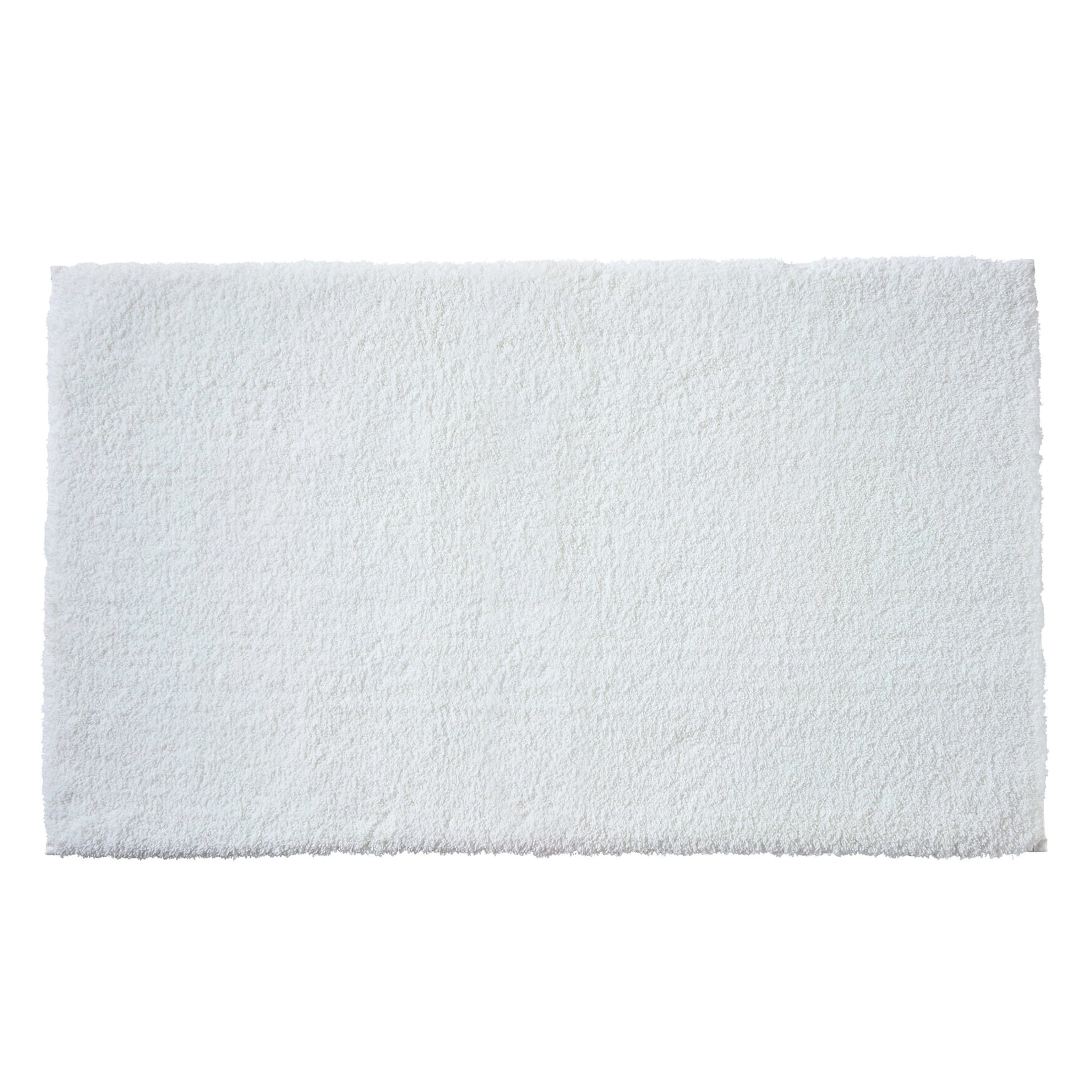 Better Homes & Gardens Ultra Soft Polyester Rug, Plush Absorbent Floor Rug with Skid-Resistant Backing, Machine Washable, 23" x 39", Arctic White