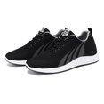 thumbnail image 2 of Mocasines casuales para hombres Zapatos planos con cordones acolchados para deportes al aire libre (44 gris) Ehuebsd Para Estrenar, 2 of 2