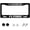 I''d Rather Be Flying, variant on License Plate Frame with The Closer You Get Design, Stainless Steel Car Tag Holder, 2-Hole, 12 x 6 Inch, with Screws