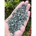 thumbnail image 3 of 2 oz Lot Natural Semi Tumbled African Turquoise Gemstone Chips, Genuine Crushed Mini Crystals, Undrilled Crystal Chips (AfricanTurquoise), 3 of 8