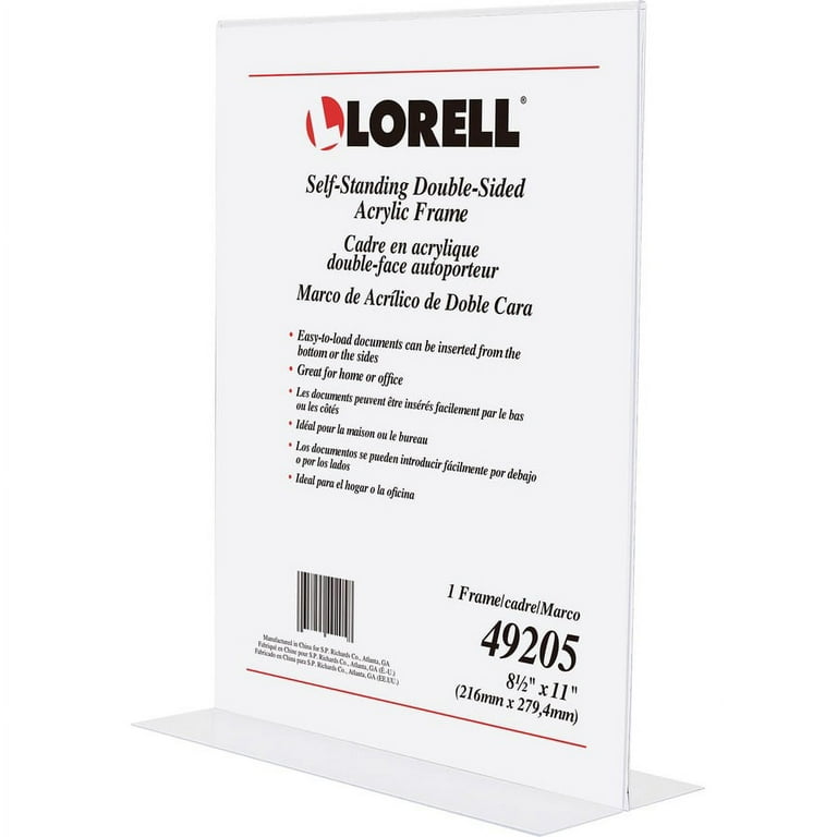 Lorell Double-sided Frame - 1 Each - 8.50 Lorell Double-sided Frame - 1 Each - 8.50