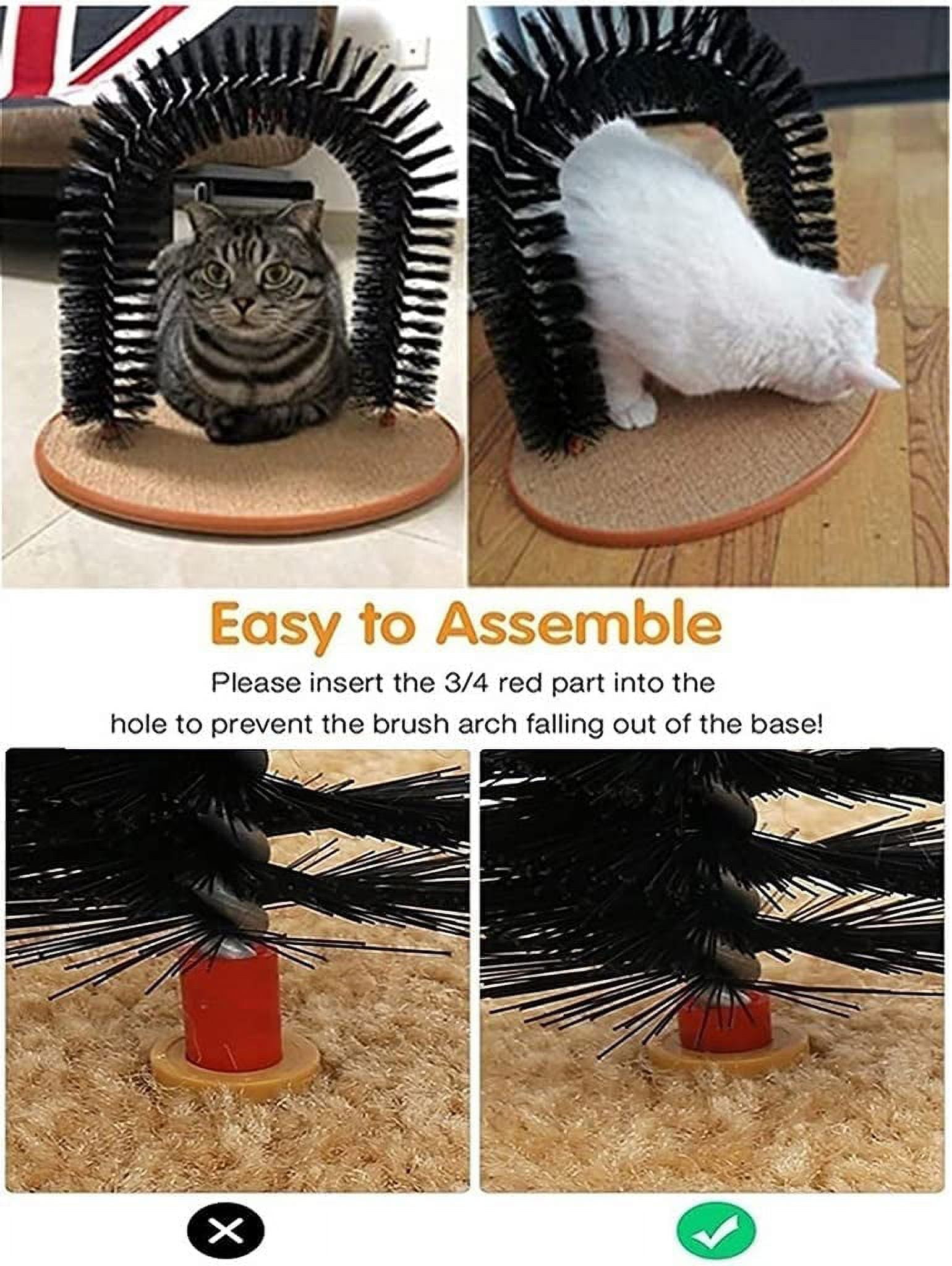 Cat scratcher 2025 with brush