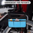 thumbnail image 4 of Stroller Wagon Wheelchair Accessories Storage Armrest Pouch for Seniors Hanging Side Bag Fold, 4 of 6