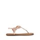 thumbnail image 2 of Sandalia DREAM PAIRS metálica en oro rosa con tira en T talla 11, 2 of 7