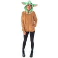 thumbnail image 4 of Star Wars Baby Yoda Juniors The Mandalorian The Child Character Costume Zip Hoodie, 4 of 8