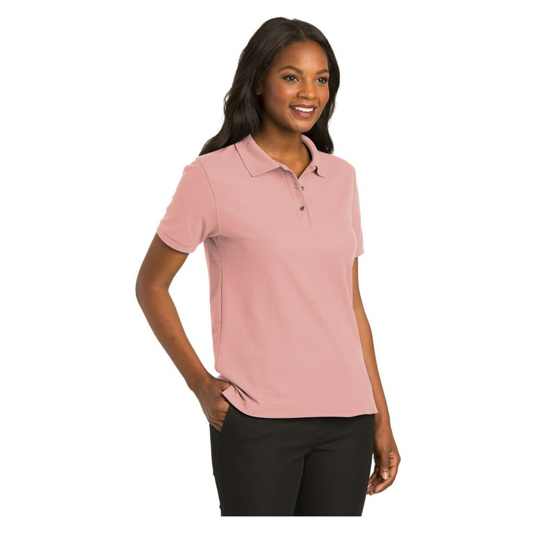 Port Authority Women's Short Sleeve Silk Touch Classic Polo Shirt - Main Image