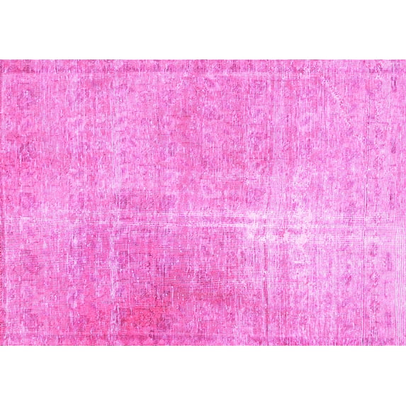Ahgly Company Indoor Rectangle Persian Pink Traditional Area Rugs, 4' x 6'