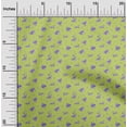 thumbnail image 1 of oneOone Organic Cotton Poplin Twill Fabric Leaves & Flower Floral Decor Fabric Printed BTY 42 Inch Wide, 1 of 4
