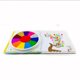 thumbnail image 1 of Almohadilla de pintura de 12 colores con BookFunny, Kit de pintura de dedos, juguetes de dibujo de dedos, Kit de herramientas educativas, pintura de barro para niños, 1 of 5