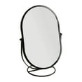 thumbnail image 4 of Desktop Stand Mirror Freestanding Multipurpose Vanity Round Mirror Makeup Mirror Luxury for Bathroom Dresser Desktop Tabletop Black, 4 of 10