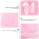 thumbnail image 5 of BRIGHTFUFU borlas para polvos de pelo largo, borlas de talco para bebés, borlas de felpa con diseño de lazo, borlas para polvos de felpa para mujeres, color rosa, 5 of 8