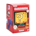 thumbnail image 5 of Paladone Super Mario Icon Lamp con 3 configuraciones de brillo y apagado automático, productos de juegos de Nintendo y decoración temática de cabecera para niños, 5 of 5