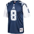 thumbnail image 2 of Men's Mitchell & Ness Troy Aikman Navy Dallas Cowboys 1995 Authentic Throwback Retired Player Jersey, 2 of 3