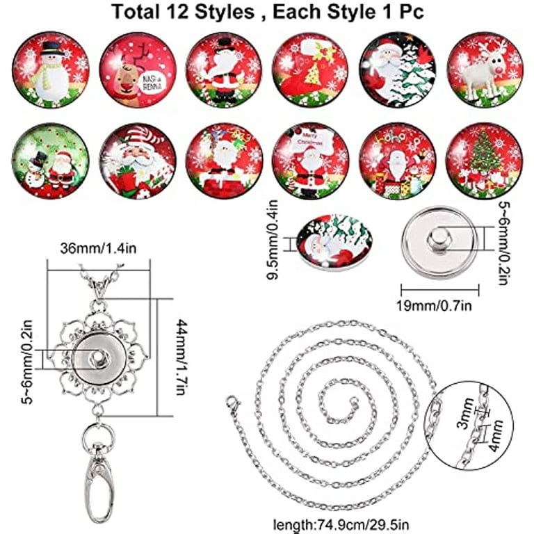 Christmas Button Badges, Order Online