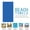 Blue, variant on Personalized Beach Towel Custom Name/Logo Text Microfiber Summer Themed Beach Party Towel Thin Absorbent for Swimming Yoga Bath