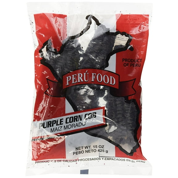 Peru Food Maiz Morado Purple Corn Cob 15oz.