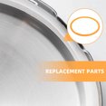 thumbnail image 3 of OULII Pressure Cooker Spare Parts Silicone Ring Orange Sealing Gasket for Cookers, 3 of 8