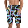 thumbnail image 1 of JHLZHS Swim Maillots de Bain with Shorts Hommes 80S 90S Shorts Rétro Fun Nouveauté Parti Shorts Mesh Bordée Maillots de Bain Shorts Rouge Swim Trunks Hommes Swim Trunks, 1 of 9