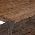 thumbnail image 2 of Magnussen Montgomery 36" Round Industrial Coffee Table in Bourbon, 2 of 2