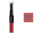 thumbnail image 1 of Labial L'Oréal Infallible 24H Lipstick líquido y bálsamo hidratante 801 toujours toffee 3.7 ml, 1 of 4