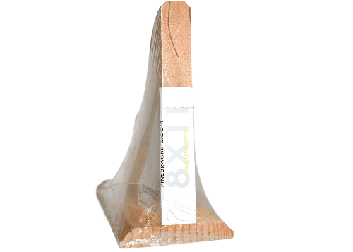 Wood Bracket 8"D x 11"L - Pack of 10 - Shelf Bracket - Granite Bracket - Curved Bracket - Traditional Wood Bracket - PineBracket…