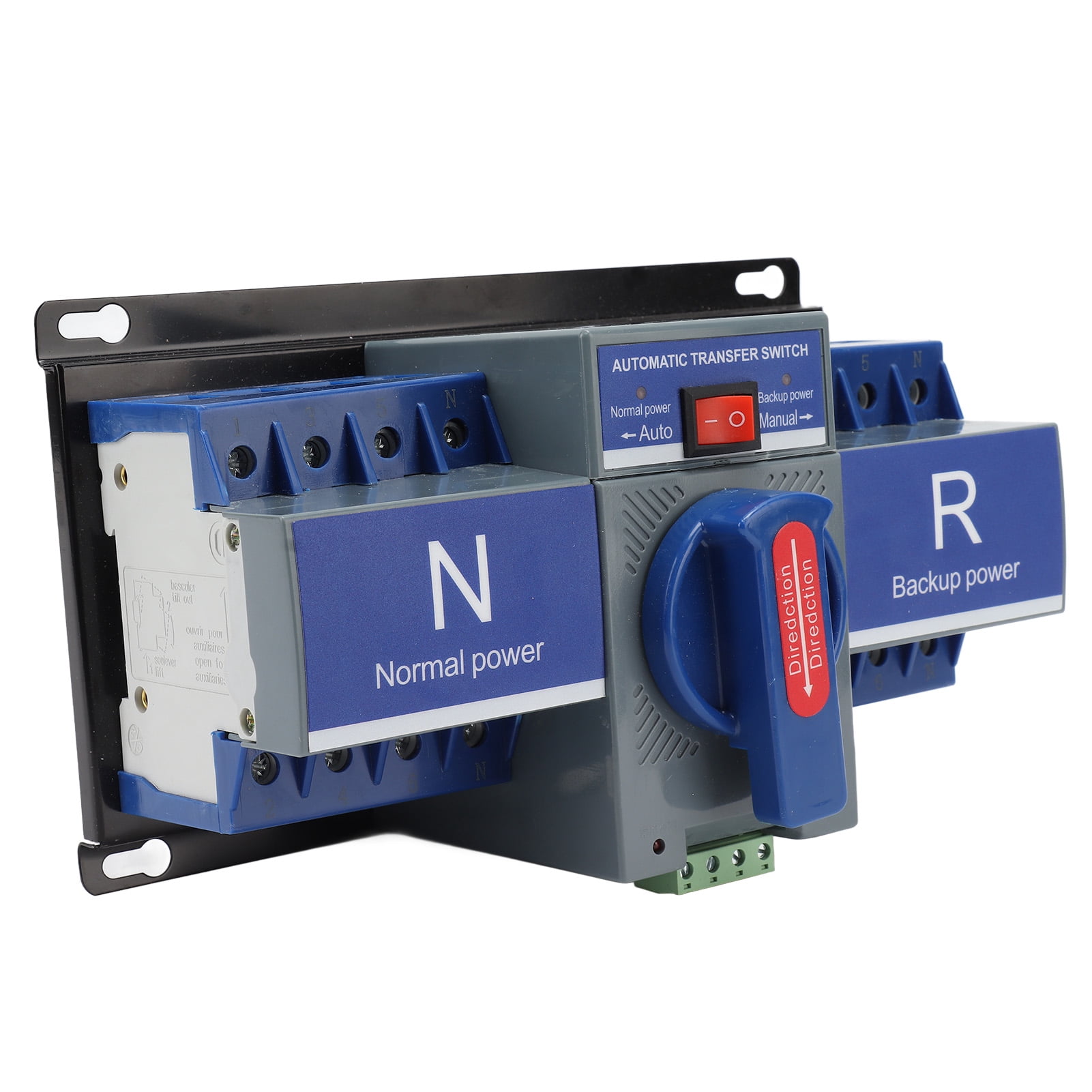 Automatic Dual Power Transfer Switch with Overload Protection for Bank AC400V Systems - PC Housing Included