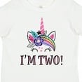 thumbnail image 4 of Inktastic 2nd Birthday Unicorn 2 Year Old Girl Girls Toddler T-Shirt, 4 of 5