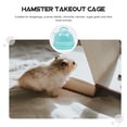 thumbnail image 2 of MasteelfCA Portable Hamster Carrier Cage Outdoor Pet Cage With Mat Drinking Bottle, 2 of 7