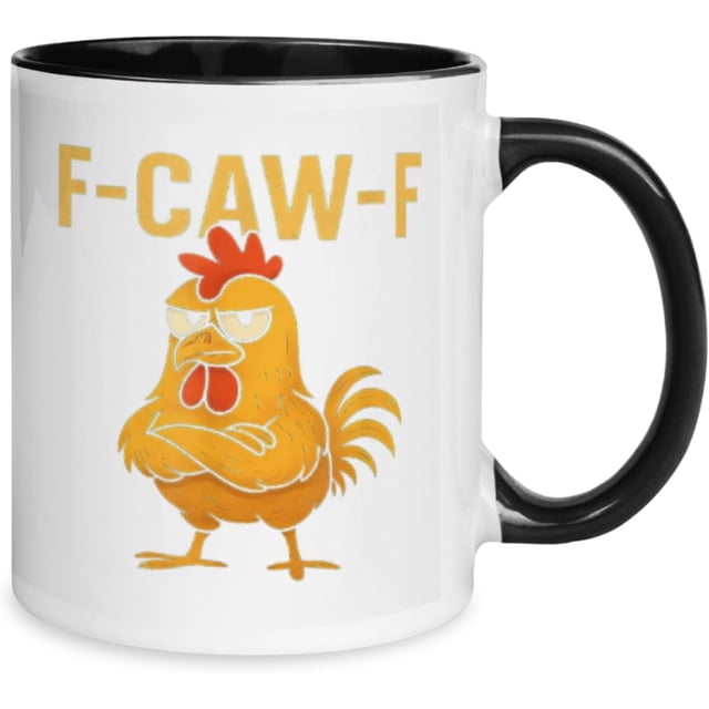 Taza de Café con Diseño de Gallo para Hombres y Mujeres, 325 Ml, de Cerámica, Ideal para Té o Como Regalo Original para La Oficina o El Hogar | Apta para Lavavajillas y Microondas