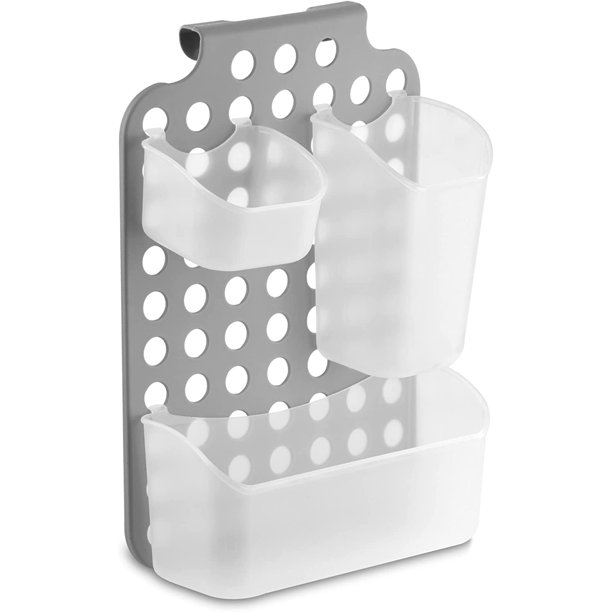 DecorRack Adjustable Hanging Storage, 3 Bins Over Door Organizer