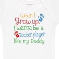 thumbnail image 4 of Inktastic Soccer Player Like Daddy Boys or Girls Baby Bodysuit, 4 of 5