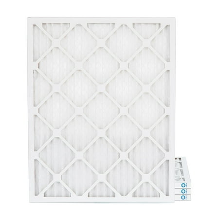 

16x20x1 MERV 8 ( MPR 600 FPR 5-6 ) 1 Air Filters for AC & Furnace. 4 Pack. Exact Size: 15-1/2 x 19-1/2 x 3/4