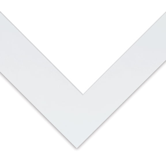 Blick Pre-Cut Mat - Manor White, 11" x 14" (7-1/2" x 9-1/2" Opening)