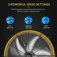 thumbnail image 5 of Ventilador de pared de lujo simple, 5 of 5