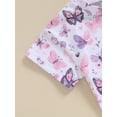 thumbnail image 7 of FEORJGP Toddler Baby Girls One-piece Jumpsuits 0 3M 6M 12M 18M Infant Casual Short Sleeve Rompers Strawberry/Animal Print Bodysuits with Headband Kidsion Cute Casual Summer Clothes for Daily, 7 of 7
