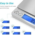 thumbnail image 6 of Cterwk 500g/0.01g Digital Gram Jewelry Scale LCD Display Food Kitchen Scale for Weight Loss, Cooking, Baking, 6 of 9