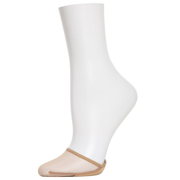 MeMoi Ultra-Sheer Stretchy Breathable Cushioned Toe Cover - Womens - Female, One Size, Black