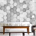 thumbnail image 1 of Papier Peint 3D Hexagone Insights SKU WAL0244, 1 of 1
