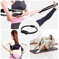 thumbnail image 2 of xisobo Pilates Ring, Pilates Circle 38cm, Exercise Rings, Resistance Ring Loop, Yoga Circle Yoga gym workouts for burning fat, strengthening the inner and outer thighs, 2 of 7