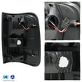thumbnail image 3 of AKKON - For 2004-2008 Ford F150 Fleetside Pickup Black Housing LED Tail Lights Lamps + Smoke Len LED 3rd Brake Light Combo, 3 of 7