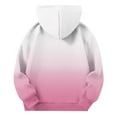 thumbnail image 5 of ATOGUTA Girls School Uniform Hoodie Size 5T-15 Thick Graphic Sweatshirt with Pocket Cute Pullovers Tops Pink, 5 of 6