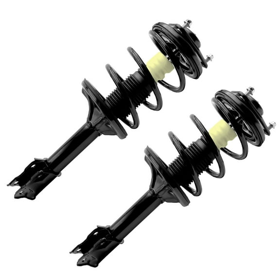 Detroit Axle - Front Struts for 2003 2004 2005 2006 Mitsubishi Outlander, Struts with Coil Spring Complete Struts Assembly Replacement