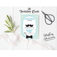 thumbnail image 3 of Darling Souvenir White Birthday Invitation Card 28 Pcs Fill or Write In Blank Invites Printable Party Supplies 5 x 7 Inches, 3 of 5