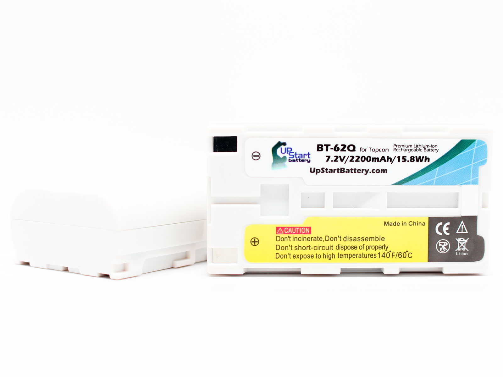 2x Pack Topcon BT66Q Battery Replacement for Topcon BT62Q Field