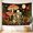 B, variant on XaaKee Wall Tapestry, Mossy Log Red Amanita Dark Fantasy Romance, High-Quality Polyester Large Wall Tapestry, 60x40Inch