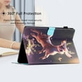 thumbnail image 3 of ELEHOLD for Kindle 11th Generation (2022) Leather Case,Cute Animals Pattern Folio Flip Case Card Slots Kickstand Magnetic Clasp Shockproof Smart Protective Case for Kindle 11th Generation,Deer, 3 of 5