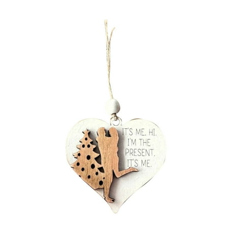 

FORYULIK Gift Chandelier Ornament Love Present Funny Couple Ornament Ornament You Are By Far My Favorite Home Decor Valentines Gifts I Am The Present Being My Husband for Husband Girlfriend Boyfriend