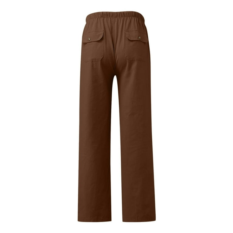 Brown Trousers Pants for Women Petite, Cotton Women Work Pants, Dress Pants for Women, 5XL Spring Pants, Solid Womens Business Casual Pants, Weekend Solid Color Leisure Wide Leg Trousers Women - Walmart.com Brown Trousers Pants for Women Petite, Cotton Women Work Pants, Dress Pants for Women, 5XL Spring Pants, Solid Womens Business Casual Pants, Weekend Solid Color Leisure Wide Leg Trousers Women - Walmart.com